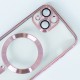 Apple iPhone 16 Pro Magsafe Color Chrome Silicone Rose Gold