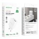 Borofone BN9 PD QC3.0 35W Wall Adapter Charger 2Usb-C White