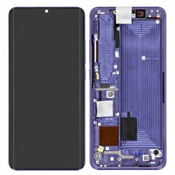 Xiaomi Mi Note 10 Lite Lcd+Touch Screen+Frame Tarnish Violet ORIGINAL