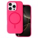 Apple iPhone 16 Pro Magsafe Slim Sillicone Pink