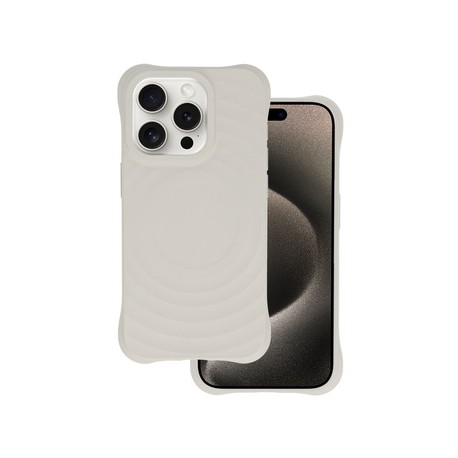 Apple iPhone 11 Magsafe Wave Silicone Grey