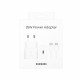 Samsung EP-T2510XBE Fast Wall Charger Usb C 25W+Usb C/Usb C Cable Black ORIGINAL Blister