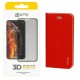 Apple iPhone 12 Pro Max Vennus Carbon Case Red+Prio 3D Full Face Tempered Glass 