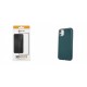 Apple iPhone 12 Pro Max Testa Jelly Silicone Green+Prio 3D Full Face Tempered Glass