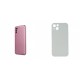 Samsung Galaxy A14 5G/4G Metallic Silicone Pink+Soft Silicone White