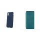 Xiaomi Redmi 12C Soft Silicone Blue+Obal:Me Case Green