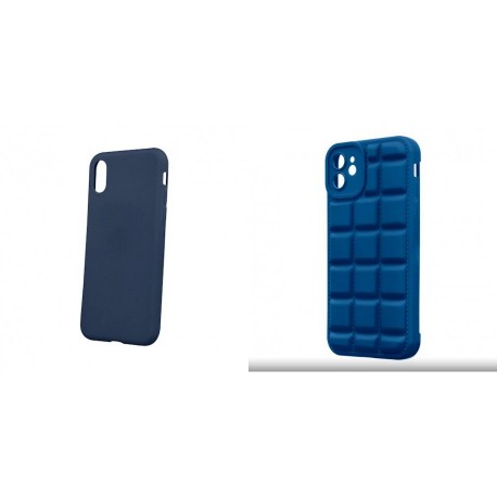 Xiaomi Redmi 12C Soft Silicone Blue+Obal:Me Block Silicone Blue