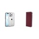 Xiaomi Redmi 12C Armor AntiShock Silicone Transparent+Magnet Case Wine