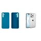 Xiaomi Redmi 12C Obal:Me Matte Silicone Blue+Armor AntiShock Silicone Transparent