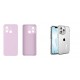 Xiaomi Redmi 12C Obal:Me Matte Silicone Purple+Armor AntiShock Silicone Transparent