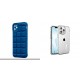 Xiaomi Redmi 12C Obal:Me Block Silicone Blue+Armor AntiShock Silicone Transparent