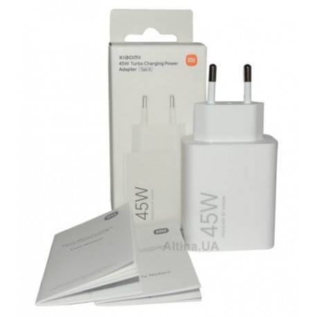 Xiaomi Travel Charger Type A Usb 67W White Blister ORIGINAL