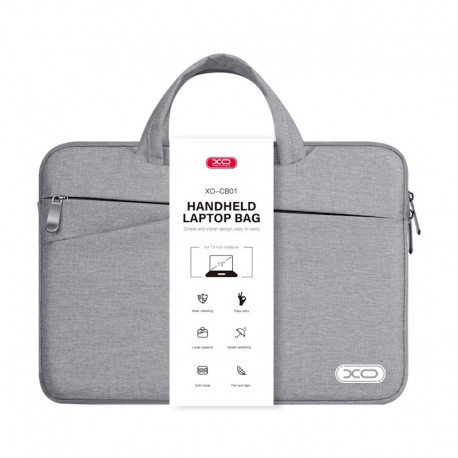 XO CB01 Laptop Bag 13" Grey