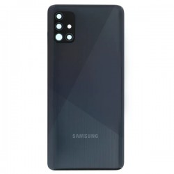 Samsung Galaxy A51 BatteryCover w/o Camera Lens Black HQ