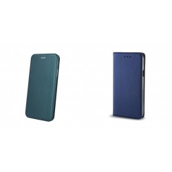 Apple iPhone 13 Elegance Case Green+Magnet Case Blue