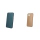 Apple iPhone 13 Elegance Case Green+Metallic Silicone Gold