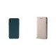 Samsung Galaxy A55 5G Soft Silicone Green+Magnet Case Gold