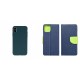 Samsung Galaxy A55 5G Soft Silicone Green+Fancy Case Navy /Lime