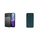 Samsung Galaxy A55 5G Thunder Silicone Black+Soft Silicone Green