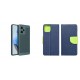 Samsung Galaxy A55 5G Breezy Silicone Green+Fancy Case Navy /Lime