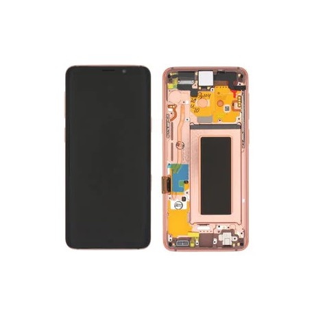 Samsung Galaxy S9 Lcd+Touch Screen+Frame Gold ORIGINAL