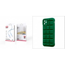 XO NB208B PD Type-C to Type-C DataCable 1m 60W Blue+Samsung Galaxy A14 5G/4G Obal:Me Block Silicone Green