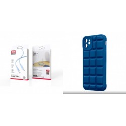 XO NB208B PD Type-C to Type-C DataCable 1m 60W Blue+Samsung Galaxy A14 5G/4G Obal:Me Block Silicone Blue