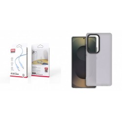 XO NB208B PD Type-C to Type-C DataCable 1m 60W Blue+Samsung Galaxy A35 5G Sappy Silicone Black