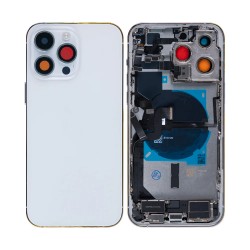 Apple iPhone 14 Pro Complete Housing With All Small Parts Silver