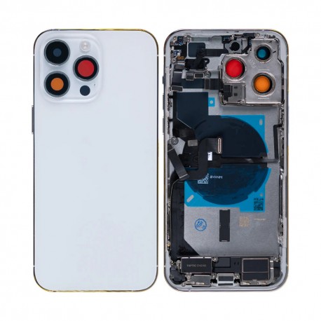 Apple iPhone 14 Pro Complete Housing With All Small Parts Silver