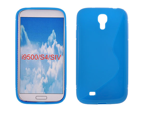 S-Line Silicone Samsung i9500/i9505 Galaxy S4 blue