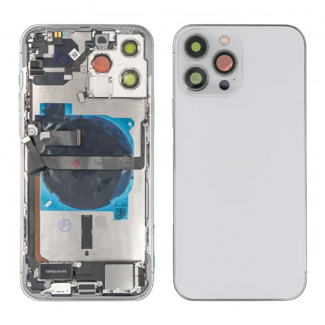 Apple iPhone 13 Pro Max Complete Housing With All Small Parts Silver