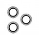Apple iPhone 14 Pro/14 Pro Max Tempered Glass Hard Diamond for Camera Lens Silver 3pcs
