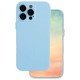 Apple iPhone 12 Trendy Vivit Magasafe Thin Silicone Blue