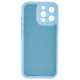 Apple iPhone 16 Trendy Vivit Magasafe Thin Silicone Blue
