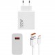 Xiaomi Hyper 120W 6A Wall Adapter Charger Usb+Usb/Type C Data Cable White