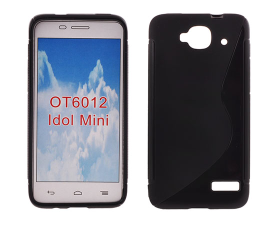 Silicone S-Line Alcatel 6012 Idol Mini black