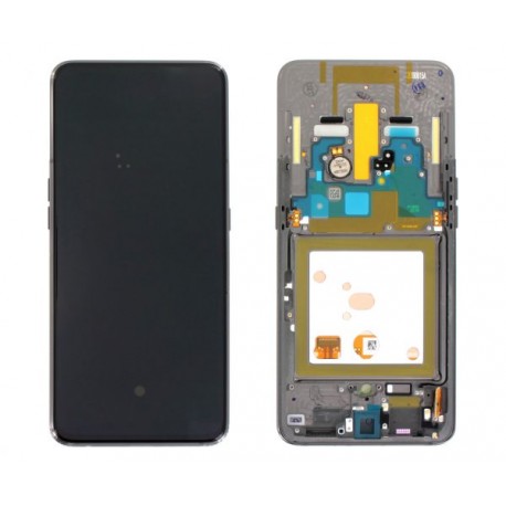 Samsung Galaxy A80 Lcd+Touch+Frame Black ORIGINAL