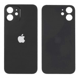 Apple iPhone 12 BackCover With Bigger Hole Black GRADE A