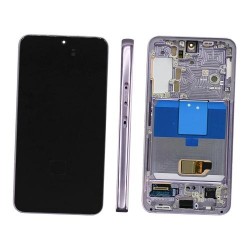 Samsung Galaxy S22 5G Lcd+Touch Screen+Frame Bora Purple ORIGINAL