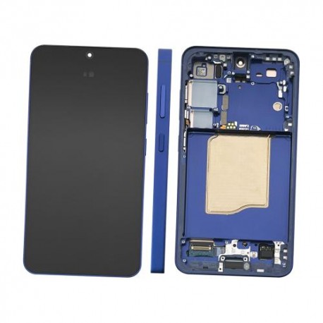 Samsung Galaxy S25 5G Lcd+Touch+Frame Navy/Dark Blue ORIGINAL