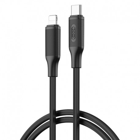 XO NB-Q265A PD Usb-C/Lightning DataCable 1m 27W Black