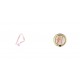 Phone Pendant GC-M3 Pink 78cm+Ring Holder Marble Design 4