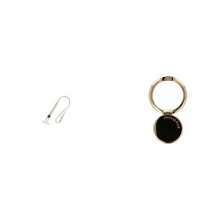 Phone Pendant GC-M4 White 46c+Ring Holder Metal Gold