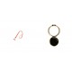 Phone Pendant GC-M4 Orange 46c+Ring Holder Metal Gold