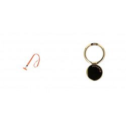Phone Pendant GC-M4 Orange 46c+Ring Holder Metal Gold