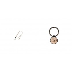 Phone Pendant GC-M4 White 46cm+Ring Holder Snake Gold