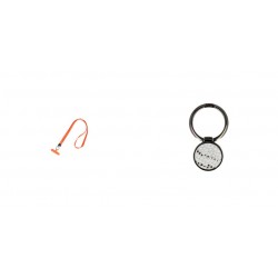 Phone Pendant GC-M4 Orange 46cm+Ring Holder Snake Silver