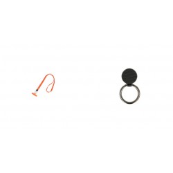 Phone Pendant GC-M4 Orange 46cm+Ring Holder Carbon Pink