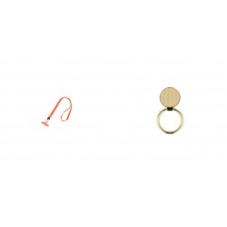 Phone Pendant GC-M4 Orange 46cm+Ring Holder Carbon Gold